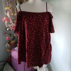 Off the Shoulder Swing Top